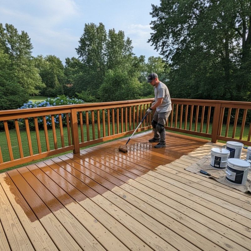 Deck Staining And Sealing